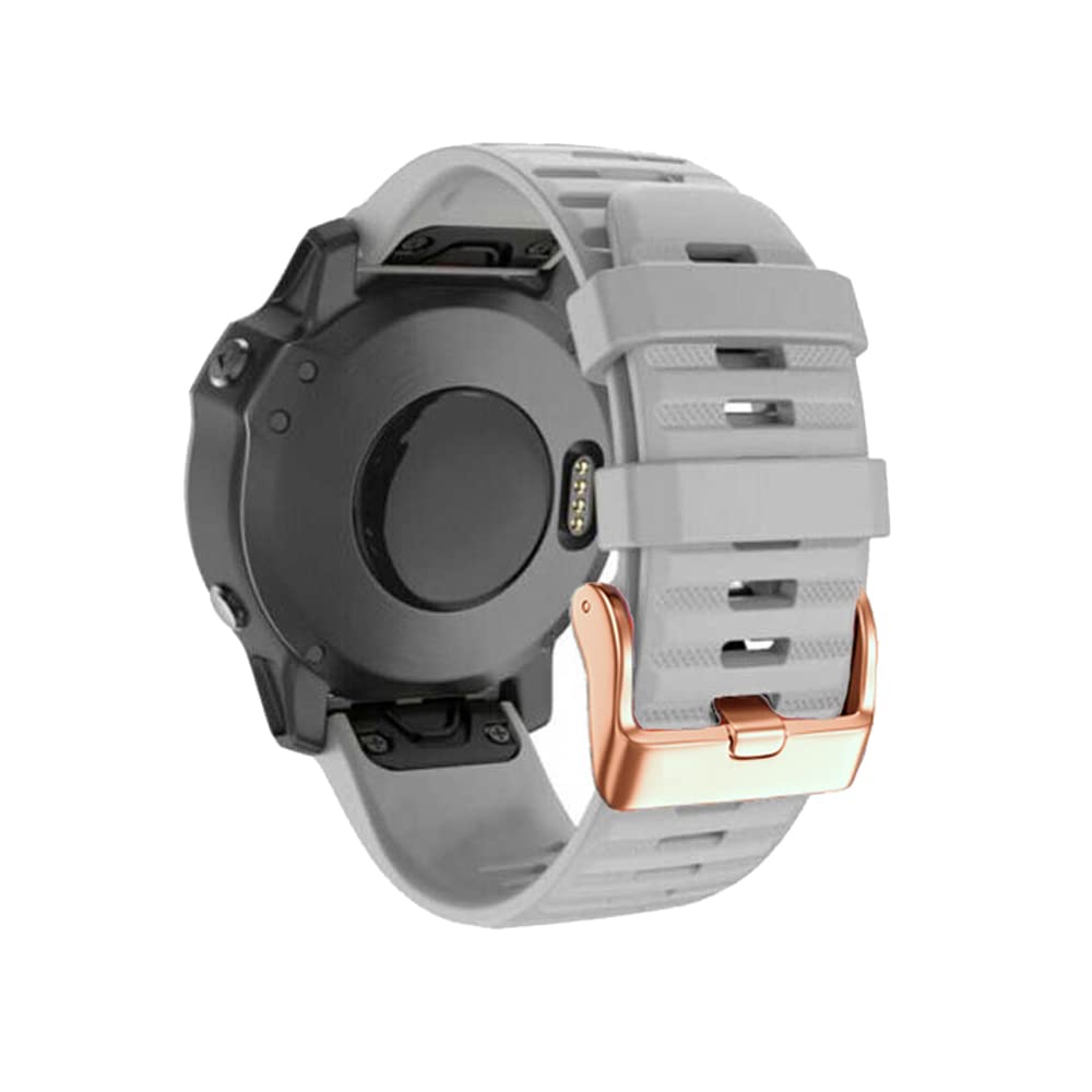 Correa blanda Easyfit de 20mm compatible con reloj Garmin Fenix 5S Pro 8