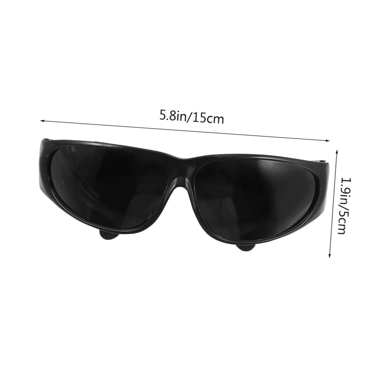 NUOBESTY 2 Series Gafas De Soldador Soldadura Protector Adulto Gafas De Trabajo Gafas Seguridad Gafas De Proteccion Gafas Seguras Para Soldar Anteojos Para Soldar Abs Negro 12 Piezas X 2