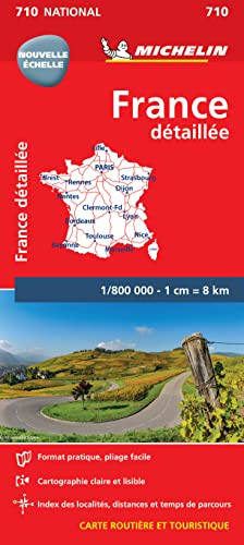 Carte France détaillée