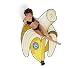 BigMouth Inc Gigantic Banana Beach Blanket- Fun Beach Blanket Perfect for the Beach, Pool, Lake and More, Machine Washable