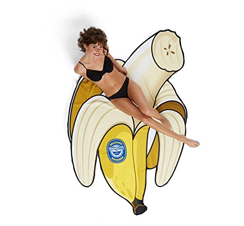 Bigmouth Inc Giant Beach Blanket (Banana)