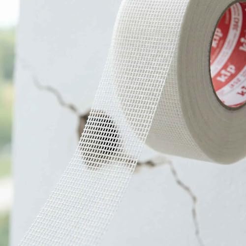 Miniatura 8 de Cinta Para Juntas Kip - Cinta Permanente De Tela De Fibra De Vidrio 48mm X 90m - Para Trabajos De Reparación Y Relleno - Fácil Fijación - Autoadhesiva Y Resistente Al Desgarro