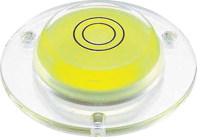 AASONS 5 Piece, 42mm Diameter Spirit Level Bullseye Micro Button Level With Adhesive Base-image-47