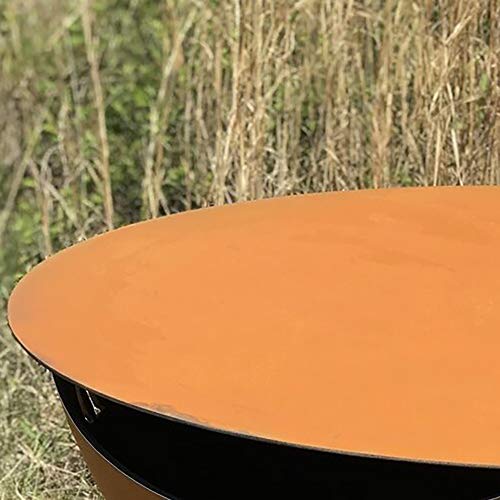 Fire Pit Art Steel Table Top Lid/Cover - 13 (H) x 40"