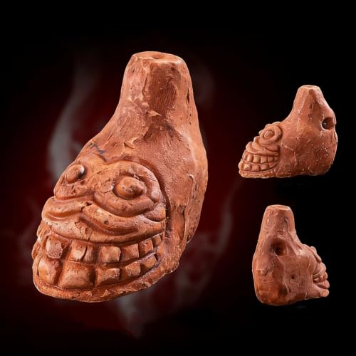 Silbato de arcilla para asustar con sonidos humanos reales 3
