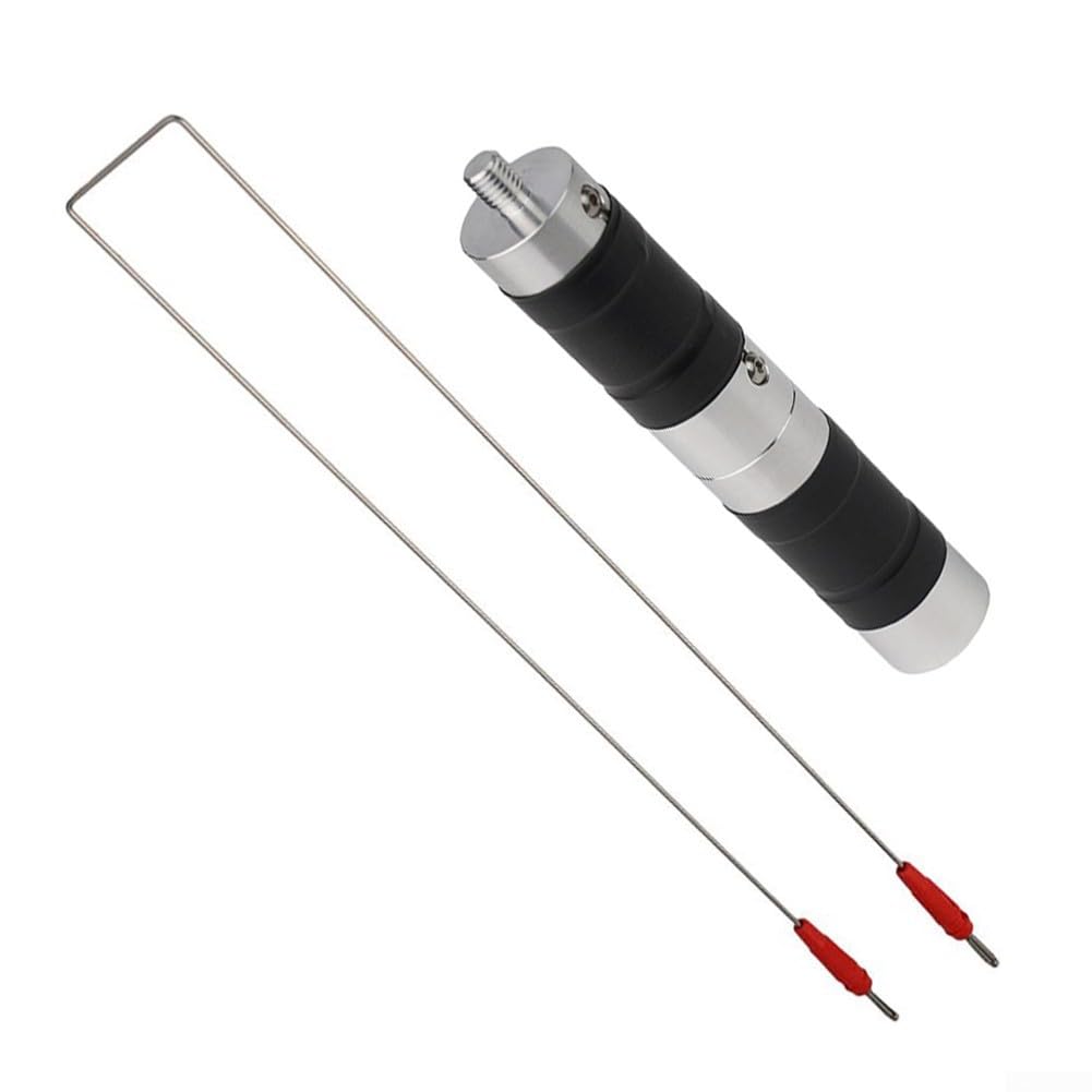 Antenne dipôle portable à large bande 200 W, 7-54 MHz 200 W en acier inoxydable positif V HF ondes courtes pour radio amateur et test sur le terrain (7 m + épingle à cheveux)