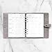 Filofax Calendar Diary Refill, A5 Size, Month-to-View, White Paper, English, 2025 (C68510-25)