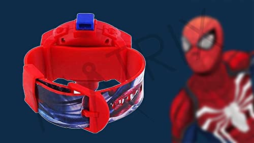 Matrix Kids Edition Spiderman/Barbie/Ben 10 / Marvel Avengers Digital Watch with 24 Image Projection (Boys & Girls) - Image 4