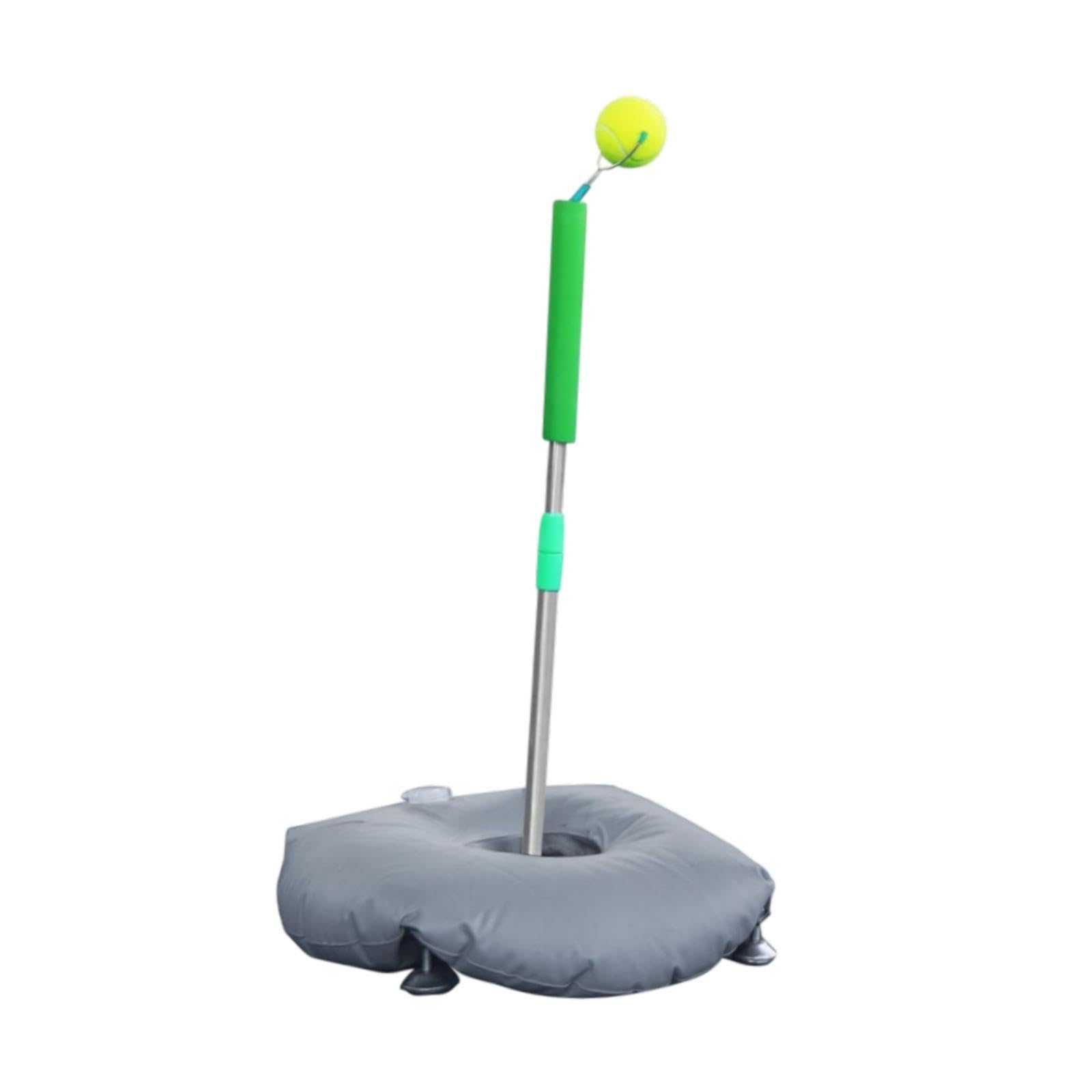 Ayuda Portátil Ajustable de Entrenador de Tenis de Una Sola Ayuda Portátil Ajustable Rebounder