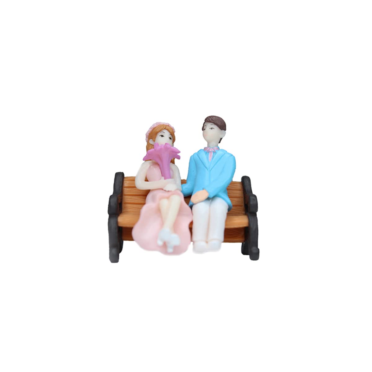 Wonderland Miniature Toys - Set of 2 Bride Groom on Bench (Fairy Garden Accessories) (B09K4D9CQZ) Amazon Price History, Amazon Price Tracker