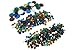 School Specialty 444065 Glass Globs Set, 3 lb, Assorted Sizes/Colors
