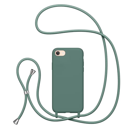 UEEBAI Crossbody Lanyard Phone case for iPhone 7/8/SE 2022 5G/SE 2020