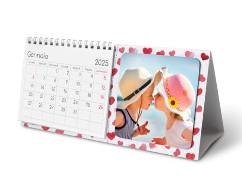 Calendario da Tavolo 2025 Personalizzato