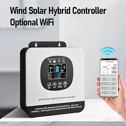 Contrôleur de charge hybride avec technologie MPPT Boost pour optimiser éolienne et panneaux - 6