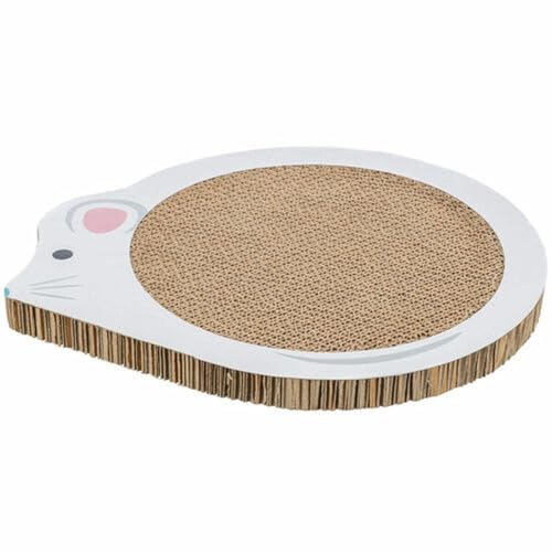 Image of TRIXIE Cat Scratching Board Cardboard Scratcher for Cats with Catnip Fun
