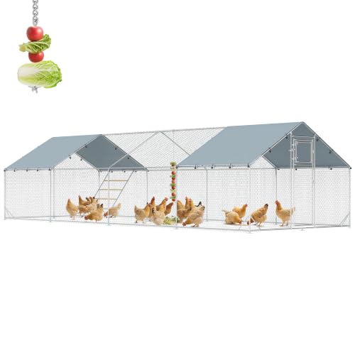 PawHut 24-30 Hen Coop