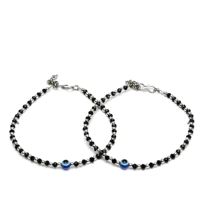 See full amazon price history chart for VR Creatives Stylish Womens Evil Eye Anklets with Oxidised Black and Silver Beads/Nazariya Anklets Pair of 1 VR Creatives Stylish Womens Evil Eye Anklets with Oxidised Black and Silver Beads/Nazariya Anklets Pair of 1 (B0CJ8X29JH) Amazon Price History, Amazon Price Tracker