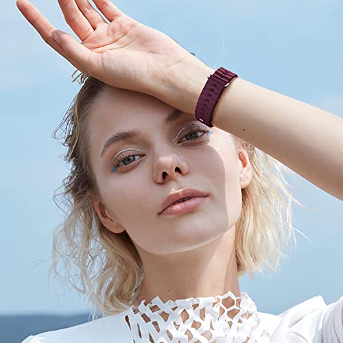 Image of IBS Ultra Seris 8 Smart Watch Men Two Watch NFC Door Unlock Smartwatch Bluetooth Call Wireless Charge Fitness Bracelet (Ultra Wine RED Rubber Strap (WRRS))
