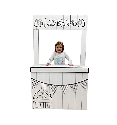 Image of Cardboard People Color Me Lemonade Stand Life Size Cardboard Cutout Standup
