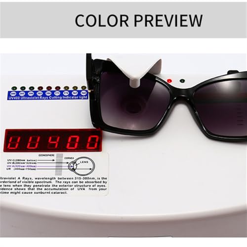Big Frame Sunglasses For Women Vintage Sun Glasses Ladies Shades UV4002