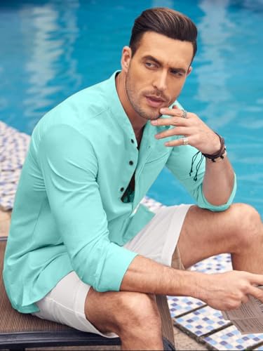 Image of Bellstone Men's Solid Cotton Shirt | Casual | Plain | Full Sleeve | Summer-Regular Fit| Men Stylish Shirt | Everyday Formal Wear |Soft Breathable Fabric | Everyday Smart Casual Wear
