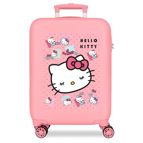 Sanrio Hello Kitty Bows Rose Valise Cabine 38x55x20 cm...