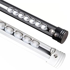 Generisch Elegante Gardinenschiene Komplettset 410 cm