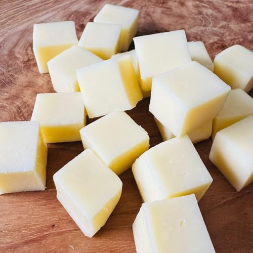 Nature Kiosk グラスフェッド ゴーダ ダイスカット 10mm/20mm 無添加・セルロース不使用 セミハードチーズ|料理好き向け Grassfed Gouda Semi-Hard Cheese Cubes for Pizza & Pasta (