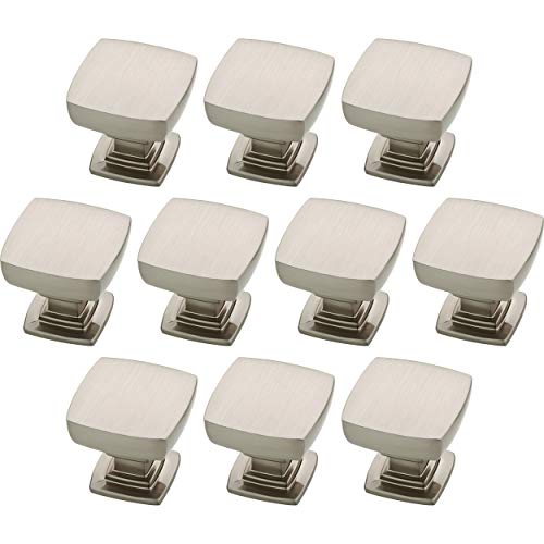 Franklin Brass P29542K-SN-B Parow Kitchen Cabinet Hardware Knob, 10 Pack, Satin Nickel