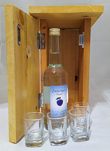 Preisvergleich Produktbild Obst+Holz Zwitscherkasten / Schluckspecht / Schnapsdrossel / Schnapsbar - großes Set