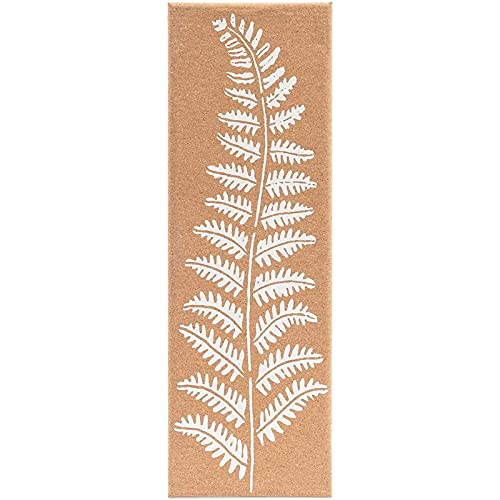 Juvale Frameless Cork Bulletin Board With Leaf Printing (8 X 23.6 X 0.8 In,2 Pack) #TOP3