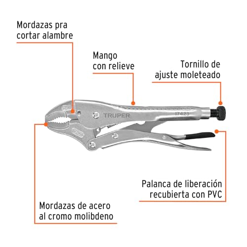 Pinzas de presión Truper 11 Imagen adicional
