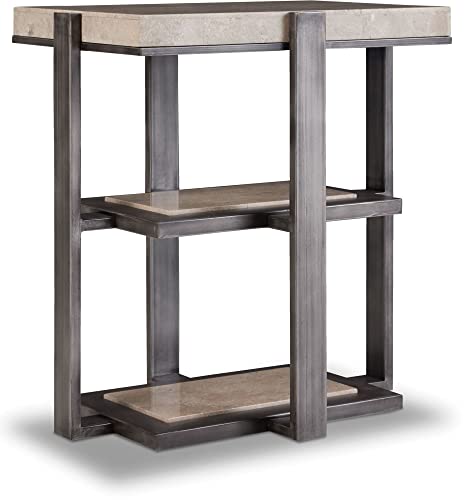 Hooker Furniture Marble Top Chairside Table In Gray #TOP23