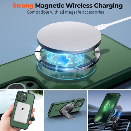 zapica Magnetic for iPhone 13 Pro Case, Forest Green by zapica - Used condition - Image 3