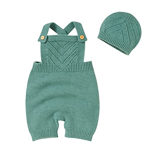 Cardigan Sweater Knit Romper Cotton Sleeveless Boy Girl Sweater Clothes Solid Jumpsuit 1 Piece Sweaters for Girl