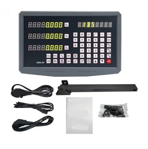 Kit completo DRO digital SNS-3V con escala lineal 0-1000mm miniatura 1
