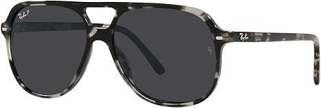 Amazon | [レイバン] サングラス ビルスクエア Rb2198, グレー ハバナ