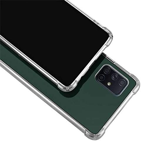 Skinit Clear Phone Case Compatible with Galaxy A71 5G - Officially Licensed Michigan State University Spartans S Design