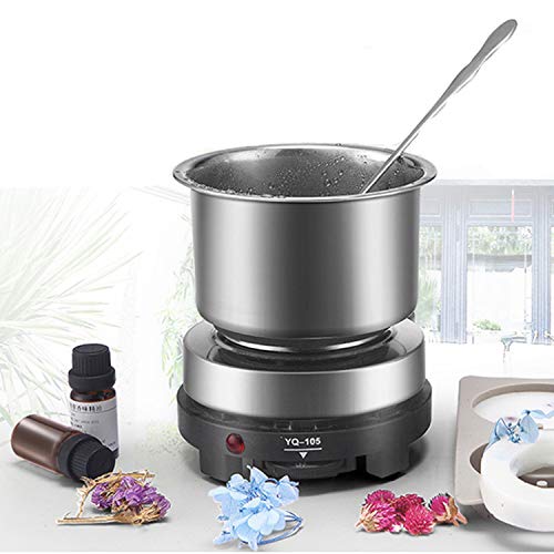 DasMarine 110V Small Electric Stove 500W Portable Countertop 5.5" Hot Plate Multifunctional Home Coffee Tea Water Heater