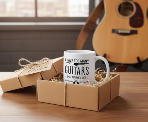 Taza de cerámica Casitika con diseño musical 11 oz miniatura 4