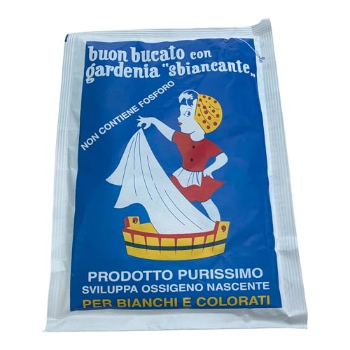 Gardenia Sbiancante Prodotto Purissimo per Bianchi e Colori bustine da 100 gr