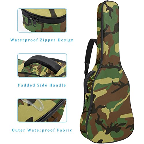 Étui de protection rembourré pour guitare acoustique classique Motif renards Noir/blanc, Multicolore 04, 42.9×16.9×4.7… - Les Beatles, Paul McCartney, John Lennon, RIngo Starr, George Harrison Étui de protection rembourré pour guitare acoustique classique Motif renards Noir/blanc, Multicolore 04, 42.9x16.9x4.7… – Image 5