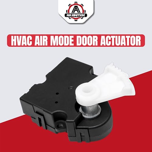 Image of HVAC Heater Air Mode Door Actuator by AA Ignition - Compatible with Buick, Chevy, GMC, Isuzu, Oldsmobile, Saab - Rainier, Trailblazer, Envoy, 9-7x - Replaces 52402610, 15-73596 - Airflow