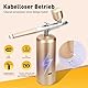 Daakro Airbrush Set,Spritzpistole mit Mini Kompressor 38PSI Kabelloses Airbrush-Kit,Mini wiederaufladbare kosmetische Airbrushpistole,Graffiti, Make-up,Kuchendekoration