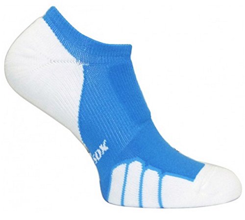 Image of Vitalsox Italy, Silver Drystat Tennis No Show Socks Fitted Pairs