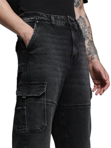 Image of Jack & Jones Men's Loose Fit Jeans | High Rise | Jeans for Men