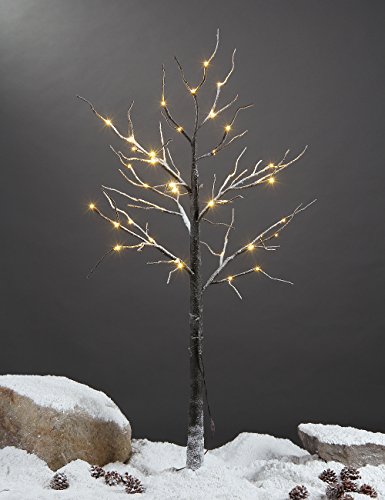 Lightshare 4' Lighted Snow Tree, Small