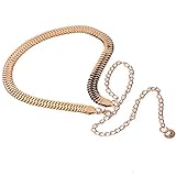 Longitud ajustable. Cadena de Mujer Metal, Cinturones de Mujer para Vestidos