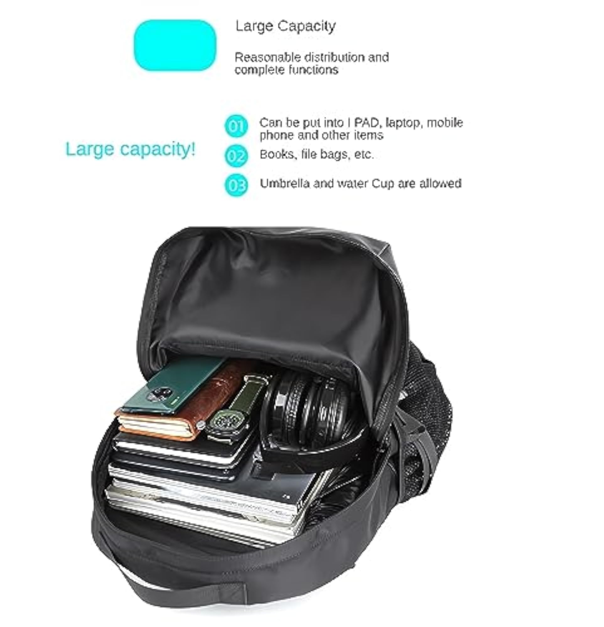 Boys' Large Capacity Casual Shoulder Bag