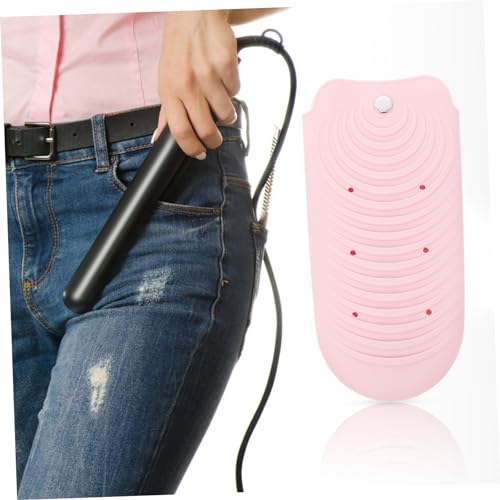 Bolsa de silicona para herramientas de cabello cubierta aislante para plancha de pelo bolsa para peinado resistente al calor miniatura 6